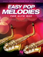 Easy Pop Melodies - for Alto Sax, 52 tubes avec paroles et accords