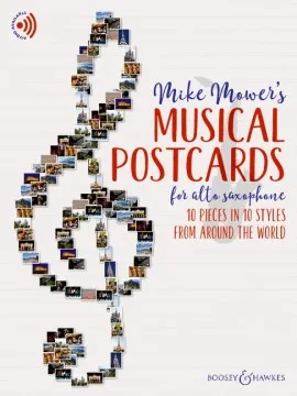 Musical Postcards for Alto Saxophone, Avec audio en ligne