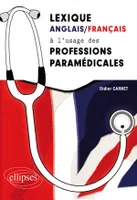 Lexique anglais/français à l'usage des professions paramédicales, Livre