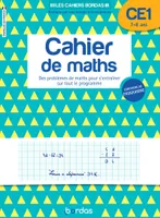 Les cahiers Bordas - Cahier de maths CE1
