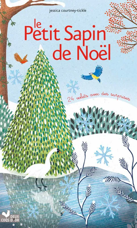 Livres Jeunesse de 3 à 6 ans Albums Le petit sapin de Noel - livre avec volets Jessica Courtney-Tickle