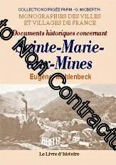 Documents historiques concernant Sainte-Marie-aux-Mines