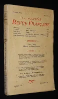 La Nouvelle Revue Française (19e année - n°215, 1er août 1931)