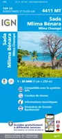 Top 25 : une carte, un site, 4411MT, 4411Mt Sada.Mlima Bénara.Mlima Choungui.Mayotte