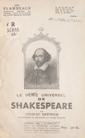 Le génie universel de Shakespeare