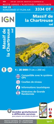 3334Otr Massif De La Chartreuse Sud (Résistante)