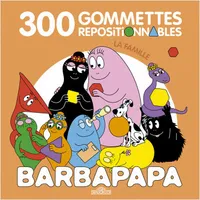 Barbapapa - 300 gommettes repositionnables - La famille