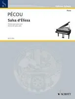 Salsa d'Élissa, Version for piano solo. piano. Partie soliste.