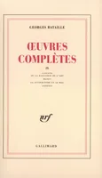Œuvres complètes... / Georges Bataille., 9, Lascaux ou la naissance de l'art, Œuvres complètes (Tome 9)