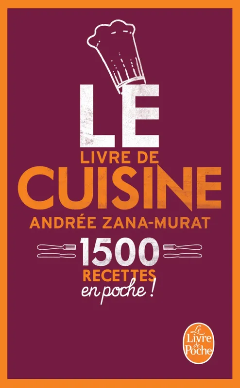 Livres Loisirs Gastronomie Cuisine Livre de cuisine Andrée Zana-Murat