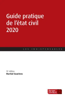Guide pratique de l'état civil 2020