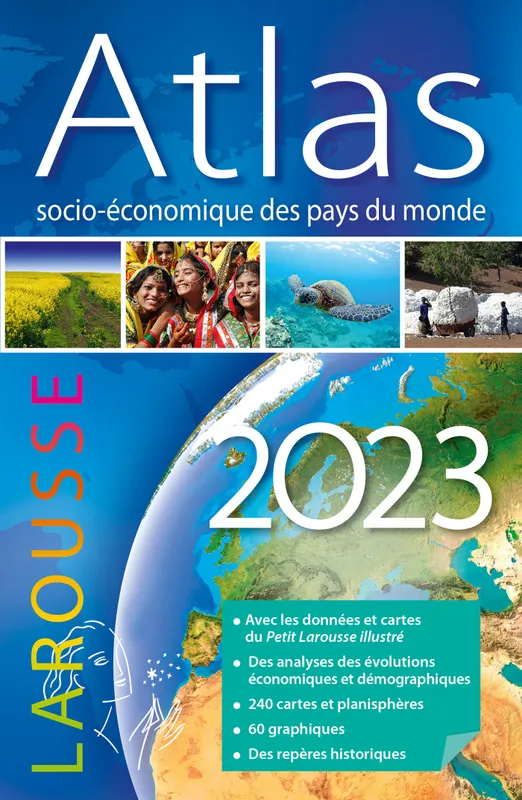 Livres Sciences Humaines et Sociales Géopolitique Atlas socio-économique des pays du monde 2023 Simon Parlier
