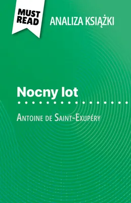 Nocny lot, książka Antoine de Saint-Exupéry