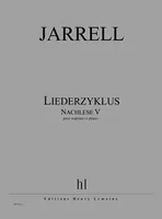 Liederzyklus - Nachlese V, Soprano et piano