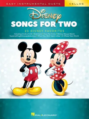 Disney Songs for Two Cellos, Easy Instrumental Duets