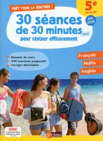 Prêt pour la 4ème - 30 séances de 30 minutes pour réviser efficacement - Français Maths 5e Vers 4e