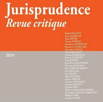 Jurisprudence- Revue critique 2010