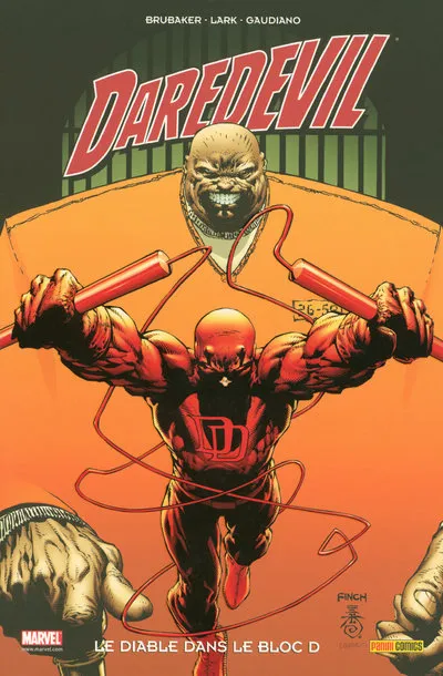 Livres Mangas Daredevil., 14, Le diable dans le bloc D Ed Brubaker, Michael Lark, Stefano Gaudiano