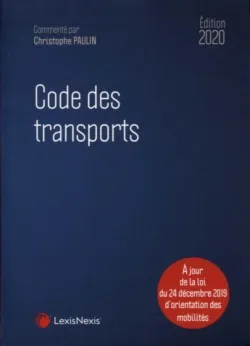 code des transports 2020, A jour de la loi du 24 décembre 2019 d'orientation des mobilités