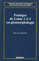 Pratique de Lotus 1.2.3 en géomorphologie