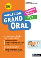 Mission Grand oral - Physique Chimie / SVT - Terminale - Bac 2024 - Epreuve finale Tle Grand oral