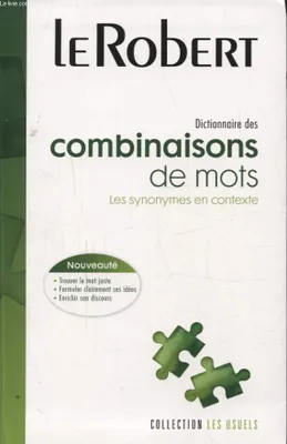 DICTIONNAIRE DES COMBINAISONS DE MOTS