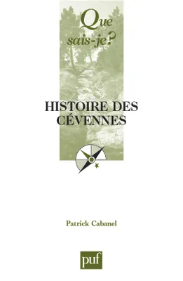 histoire des cevennes (4e ed) qsj 3342