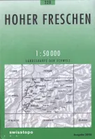 Carte nationale de la Suisse, 228, Hoher Freschen 228