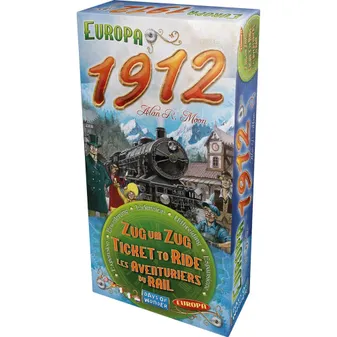 Les Aventuriers du Rail Europe - Extension 1912