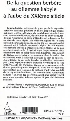De la question berbère au dilemne kabyle à l'aube du XXIe siècle