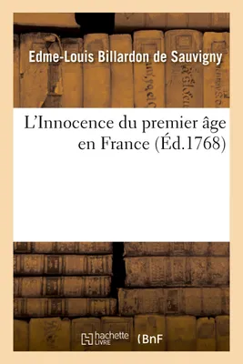 L'Innocence du premier âge en France