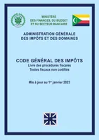 Comores - Code général des impôts 2023