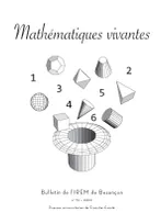 Mathématiques vivantes : Bulletin de l'IREM de Besançon, no 72