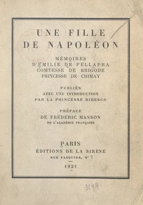 Une fille de Napoléon