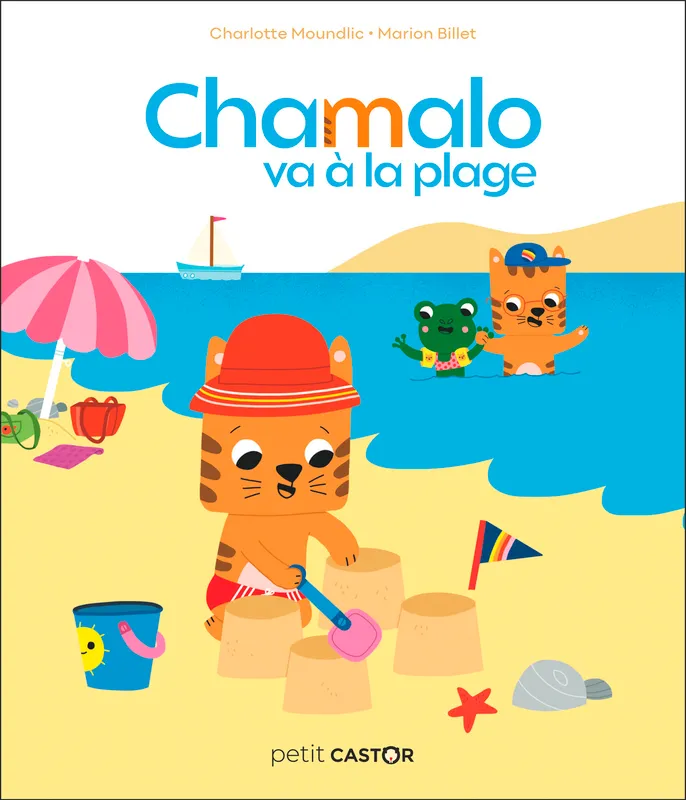 Livres Jeunesse de 3 à 6 ans Albums Chamalo va à la plage Charlotte MOUNDLIC