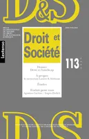Droit et Société n°113-2023, Droit et handicap