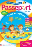 Passeport Cahier de Vacances 2019 - de la GS au CP - 5/6 ans