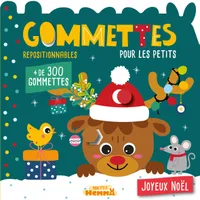 Mon P'tit Hemma - Gommettes pour les petits - Joyeux Noël - + de 300 gommettes repositionnables
