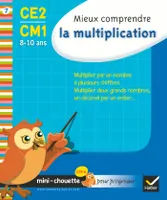 Mini chouette mieux comprendre la multiplication CE2/CM1 8-10 ans