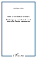 Sexe et société en Afrique, L'anthropologie sexuelle Beti : essai analytique, critique et comparatif