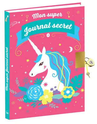 Mon super journal secret - Licornes