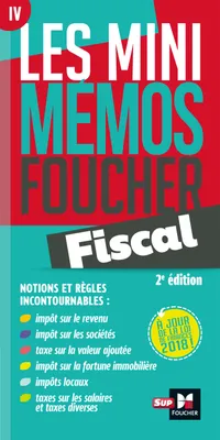 Les mini memos Foucher - Fiscal - 2ème édition - Révision