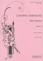 Waltz, op. 34/2. violin and piano.