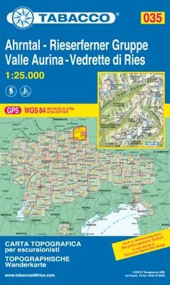 Valle Aurina 035 GPS Vedrette di Ries / Ahrntal