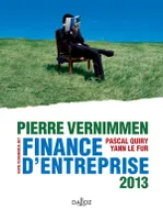 Finance d'entreprise 2013 - 11e éd., Dalloz Gestion