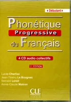 CD COLL. PHONETIQUE PROGRESSIVE DU FRANCAIS 2ED