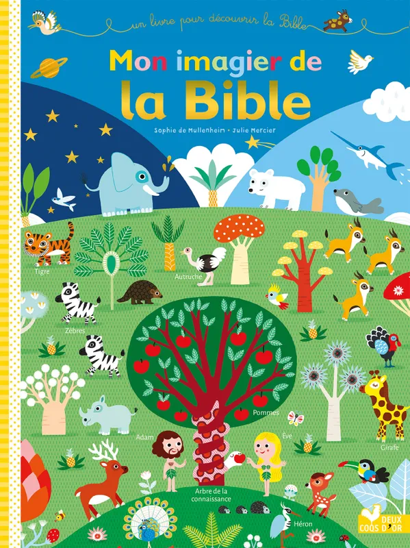 Livres Jeunesse de 3 à 6 ans Recueils, contes et histoires lues Mon imagier de la Bible Sophie de Mullenheim