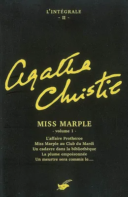Agatha Christie, 2, Miss Marple, Intégrale Miss Marple, L'intégrale n°2 - Miss Marple volume 1