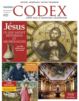 jesus ce que savent les historiens et les archeologues - codex n3