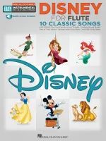 Disney - Flute, Book with Online Audio Tracks